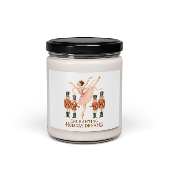 Ballet Dancer with Toy Soldiers Candle | Soy Candle 9oz