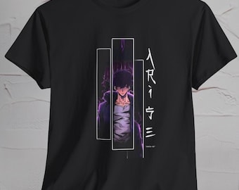 Solo Leveling T-Shirt: ARISE Sung Jinwoo Anime Graphic Tee