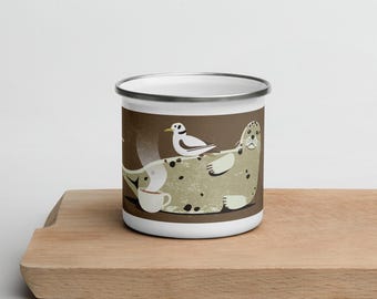 Coffee Break — Enamel Mug