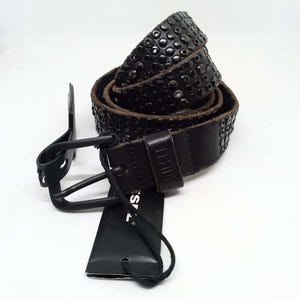 Studded Diesel Belt - Etsy