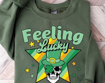 Glückliches Sweatshirt, St. Patricks Day T-Shirt, Damen St. Patricks Day Baby-T-Shirt, St. Patricks T-Shirt, süßes St. Patricks Day Geschenk