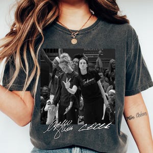 Sophie Cunningham And Caitlin Clark Shirt, Sophie And Caitlin T Shirt, Retro Caitlin Clark x Sophie Cunningham T-shirt, The Enforcer Shirt