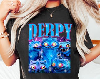 Kpop Demon Hunters Derpy T-Shirt, Demon Hunter Tiger Shirt, Derpy The Tiger And Bird Shirt, Saja Boys Shirt, Gift For Kpop Demon Hunters