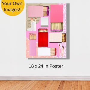 Customizable Blank Matchbook Template