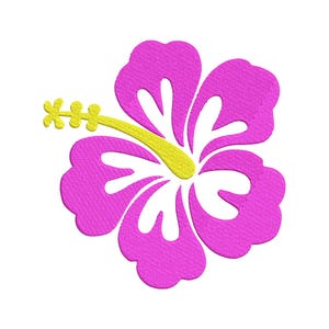 Hibiscus Flower Machine Embroidery Design, Hibiscus Embroidery Designs, Hibiscus Embroidery Files, 5 sizes, Instant download