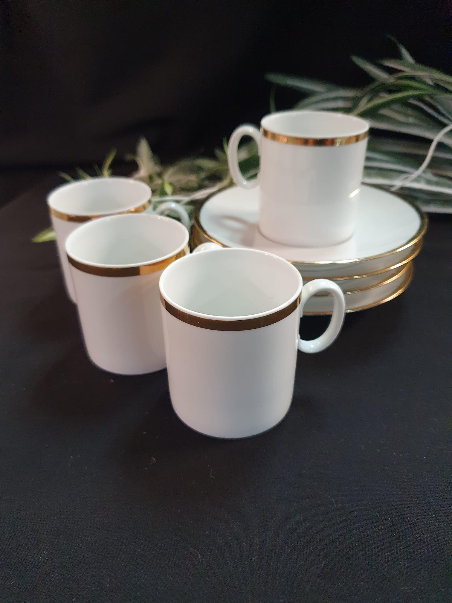 ヴィンテージ トーマス ドイツ コーヒーカップセット – ローゼンタール