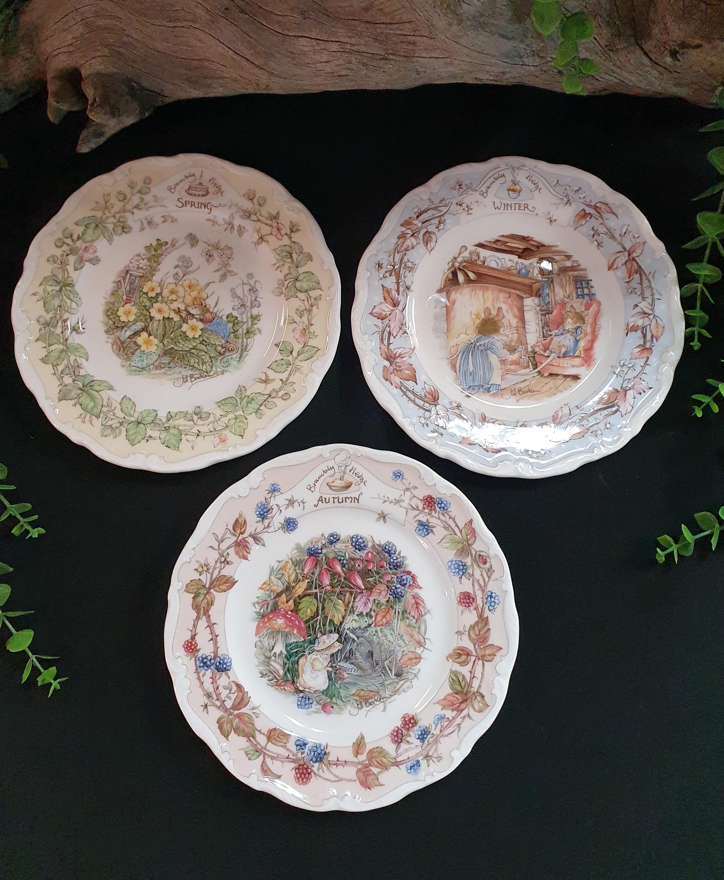 Brambly hedge plate - Etsy 日本