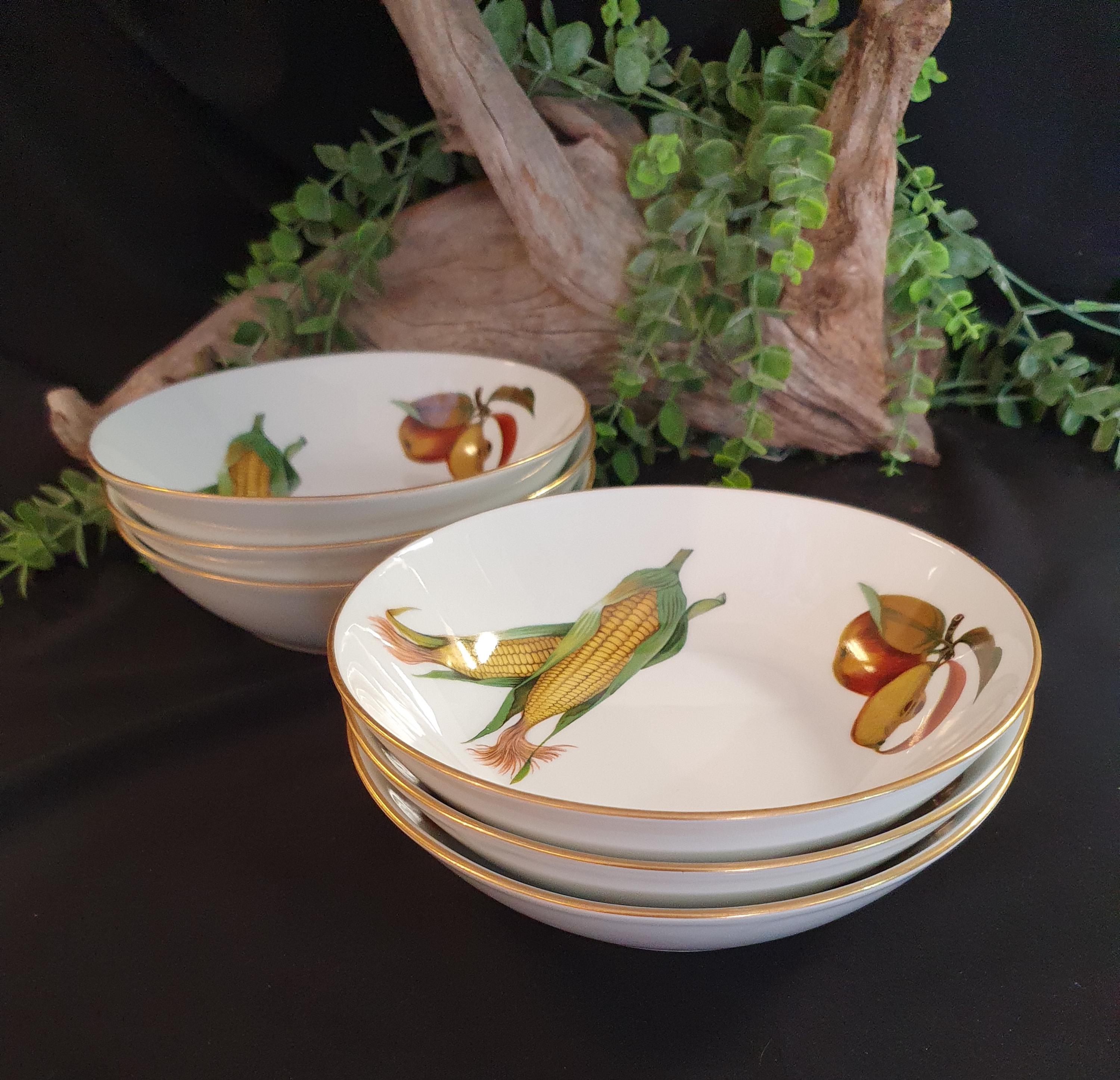 Royal Worcester Evesham Gold Bowls - Etsy