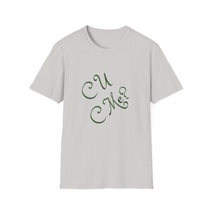 Romantic Unisex Softstyle T-Shirt, Cute Couple Shirt, Valentine&#39;s Day Gift, Love T-Shirt, Special Occasion Tee