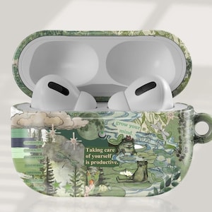 Etui AirPod Vintage Frog Pond Etui Airpods 4 Dark Cottagecore Etui Airpod Pro Etui Airpods Pro Etui Airpod Pro 2 Etui Airpods