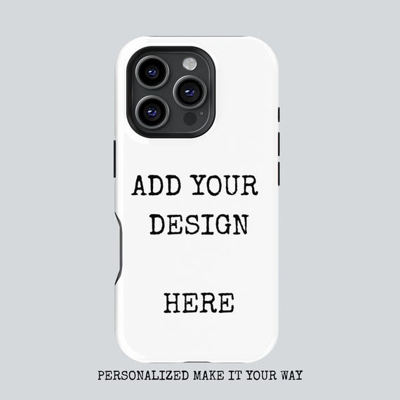 Custom Photo MagSafe Phone Case: Personalized iPhone Samsung Galaxy Cover