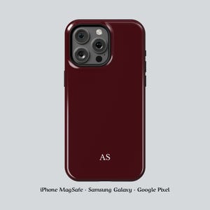 Burgundy iPhone Case - Etsy