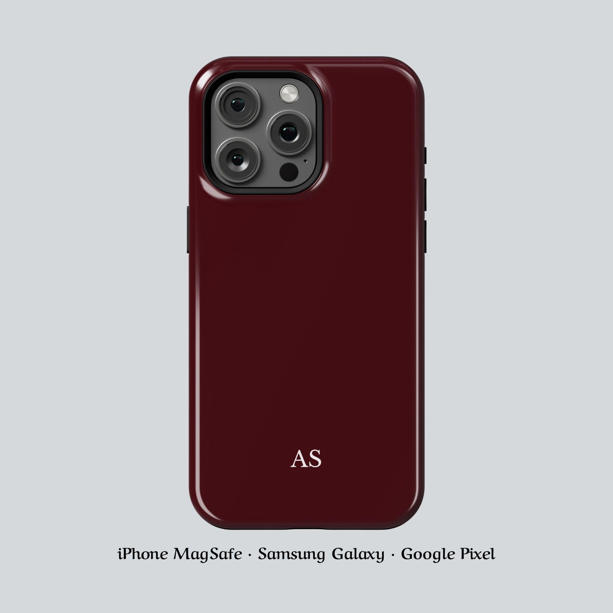 Maroon iPhone Case - Etsy