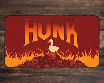 MTG Krabbeldecke Honk Goose TKG Playmat Lustiges MTG Accessoires One Silly Goose Schreibtischmatte Individuelle Krabbeldecke Mousepad DnD mtg Token Playmate, FaB