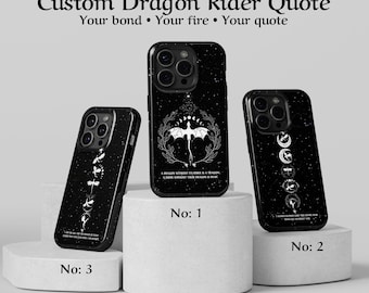Dragon Phone Case Fantasy Book Lover iPhone Tough Cover, Samsung & Pixel