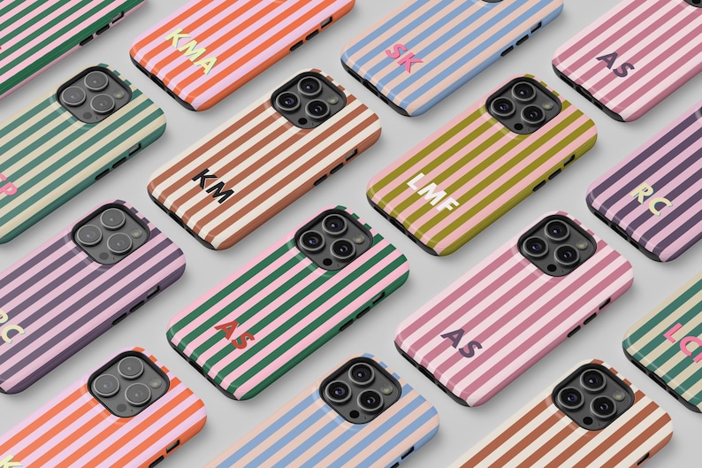 custom-monogram-phone-case-personalized-stripes-shadow-initials-name