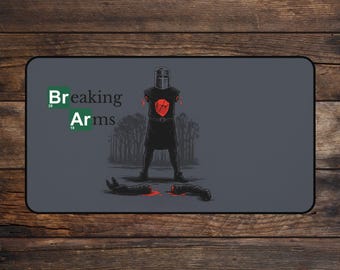 Black Knight MTG Playmat Funny TCG Playmate Meme Medieval Meme Mousepad & Deskmat