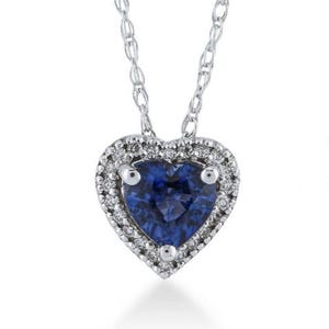sapphire necklace