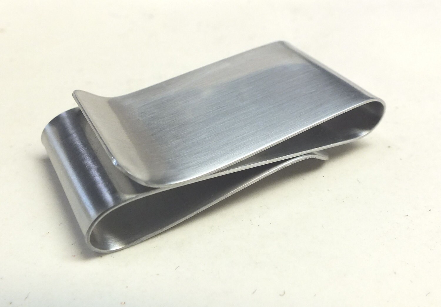 Mens Double Sided Stainless Steel Money Clip S Shape Your Etsy