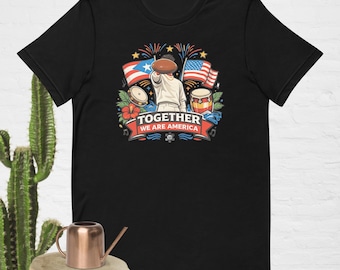 Puerto Rican Pride T-Shirt, Boricua Flag, Hispanic Heritage