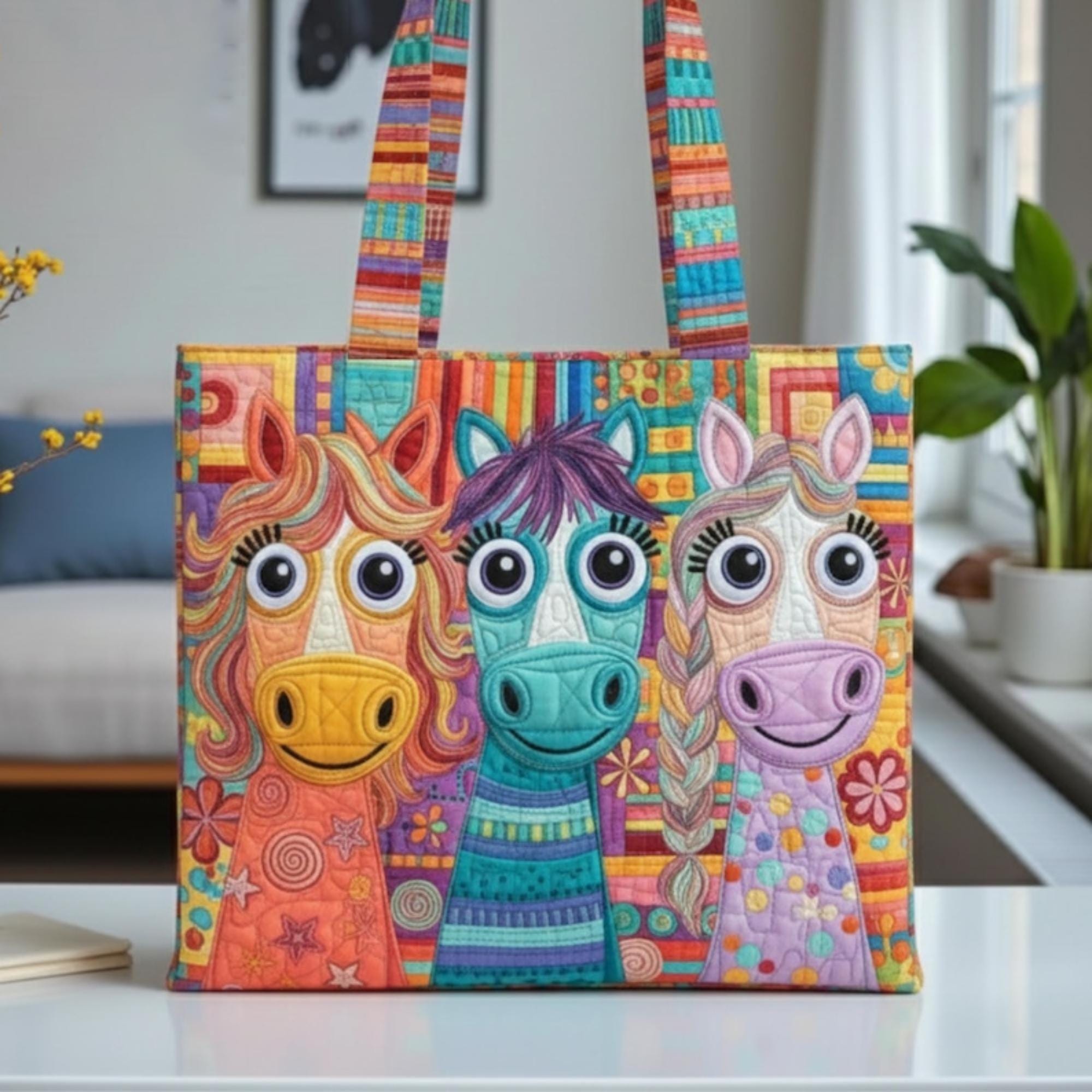 Horse Tote Bag Sewing Pattern - Etsy