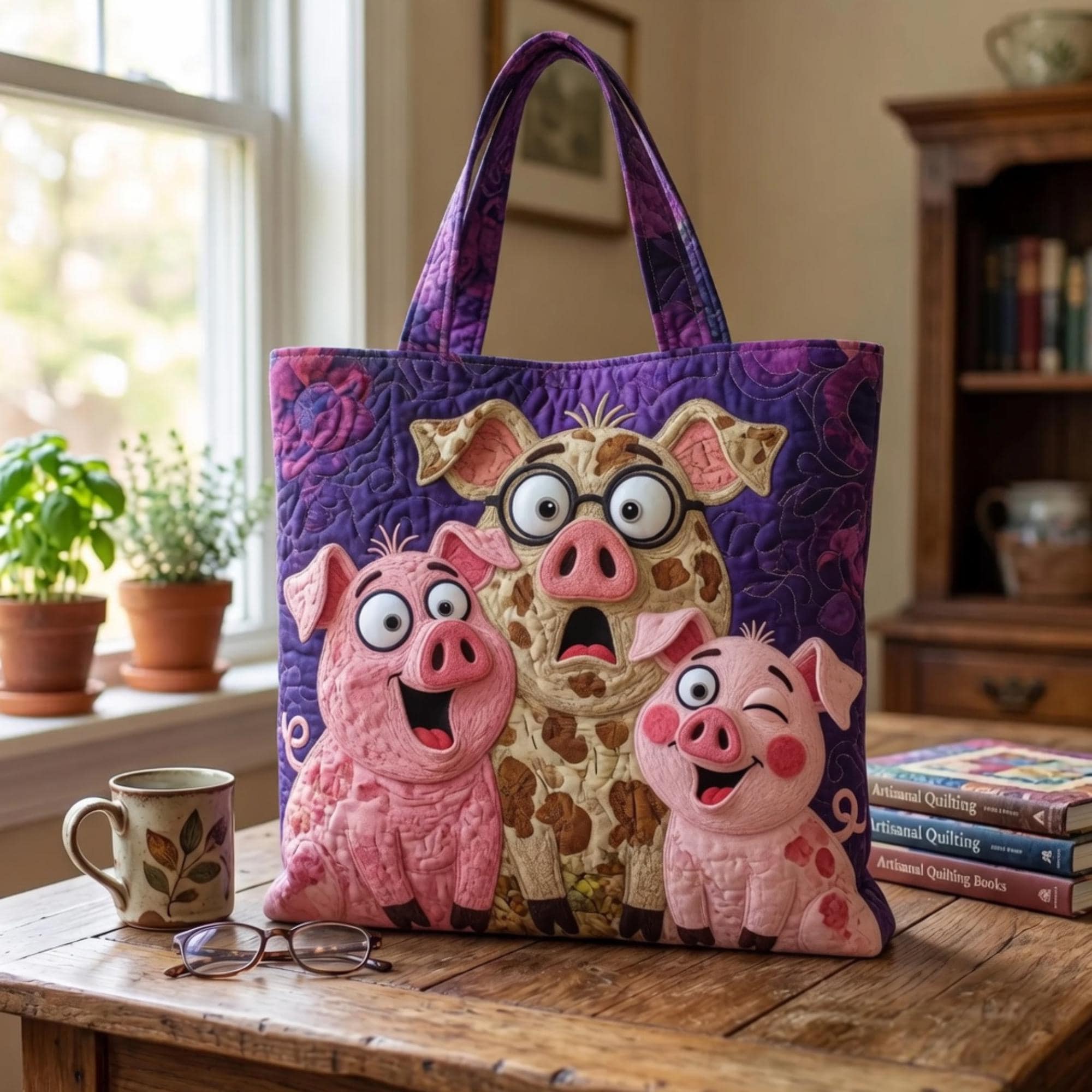 Quilted Pig Bags - Etsy