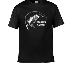 Master Baiter (Fish) / Custom made shirt / funny clothing