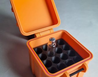 3ml Cartridge Storage Box for 16 insulin pen cartridges.