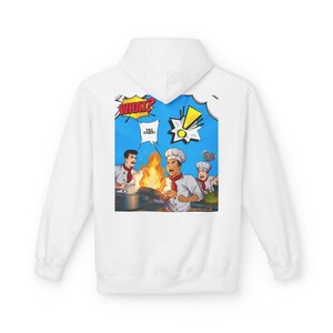 YES CHEF Hoodie-Funny kitchen Hoodie for Chefs, Culinary Graphic Hoodie, Bold Cooking Hoodie. Gift for cooks and foodies
