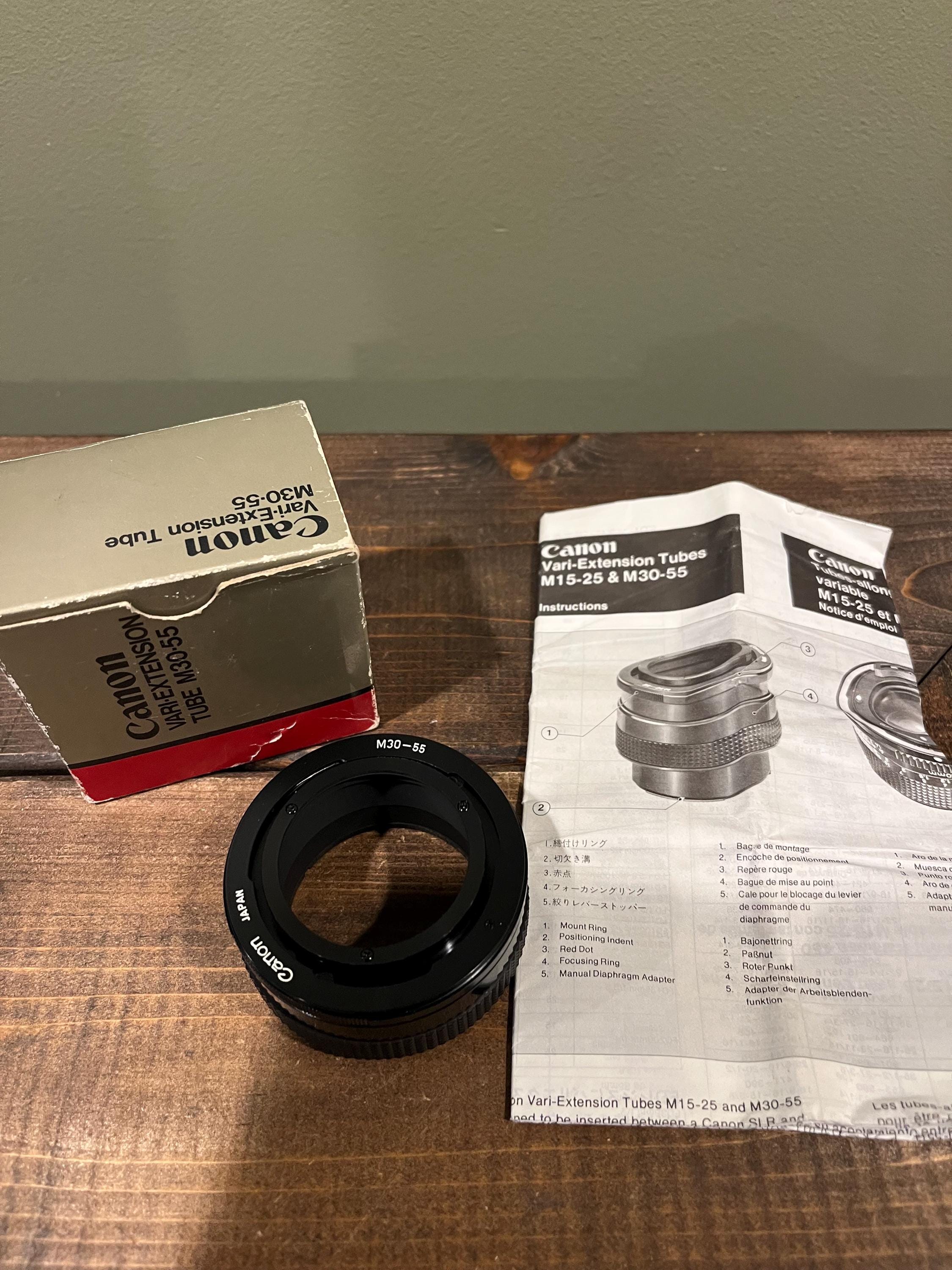国内外の人気集結！ M30-55 Tube Vari-extension Canon Vinatge Camera Photography その他