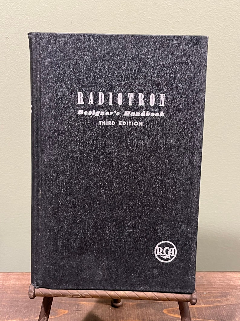 Vintage RCA Radiotron Designer's Handbook Third Edition Radio Engineer, Designer, Service Mechanic 1942 image 1