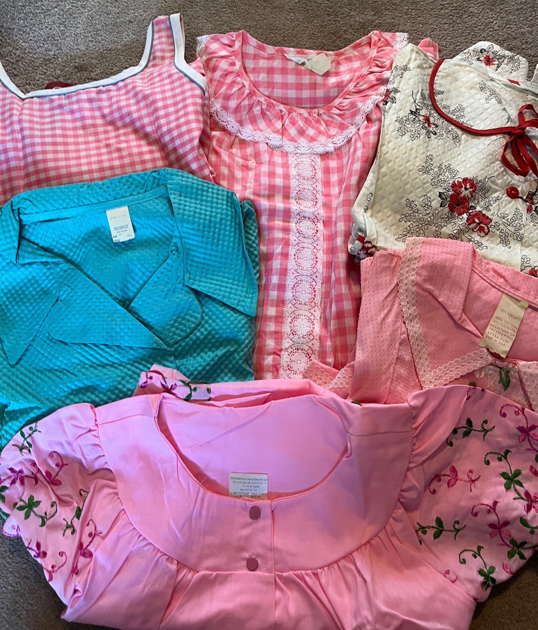 Fabulous Choice of Vintage 1950s 1960s Housecoats Dusters Never Worn