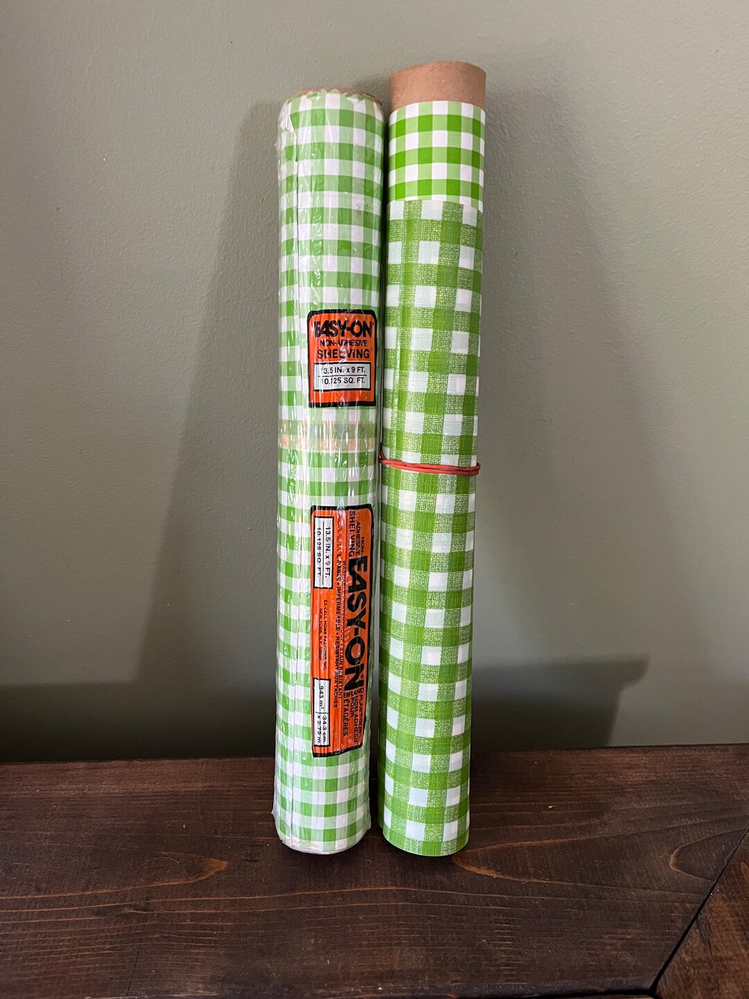 Vintage 1970s80s Contact Paper Shelf Liner Drawer Liner Etsy