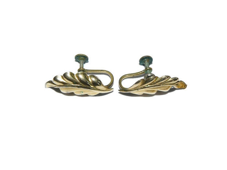 ON SALE Gold Filled Screw Back Earrings
