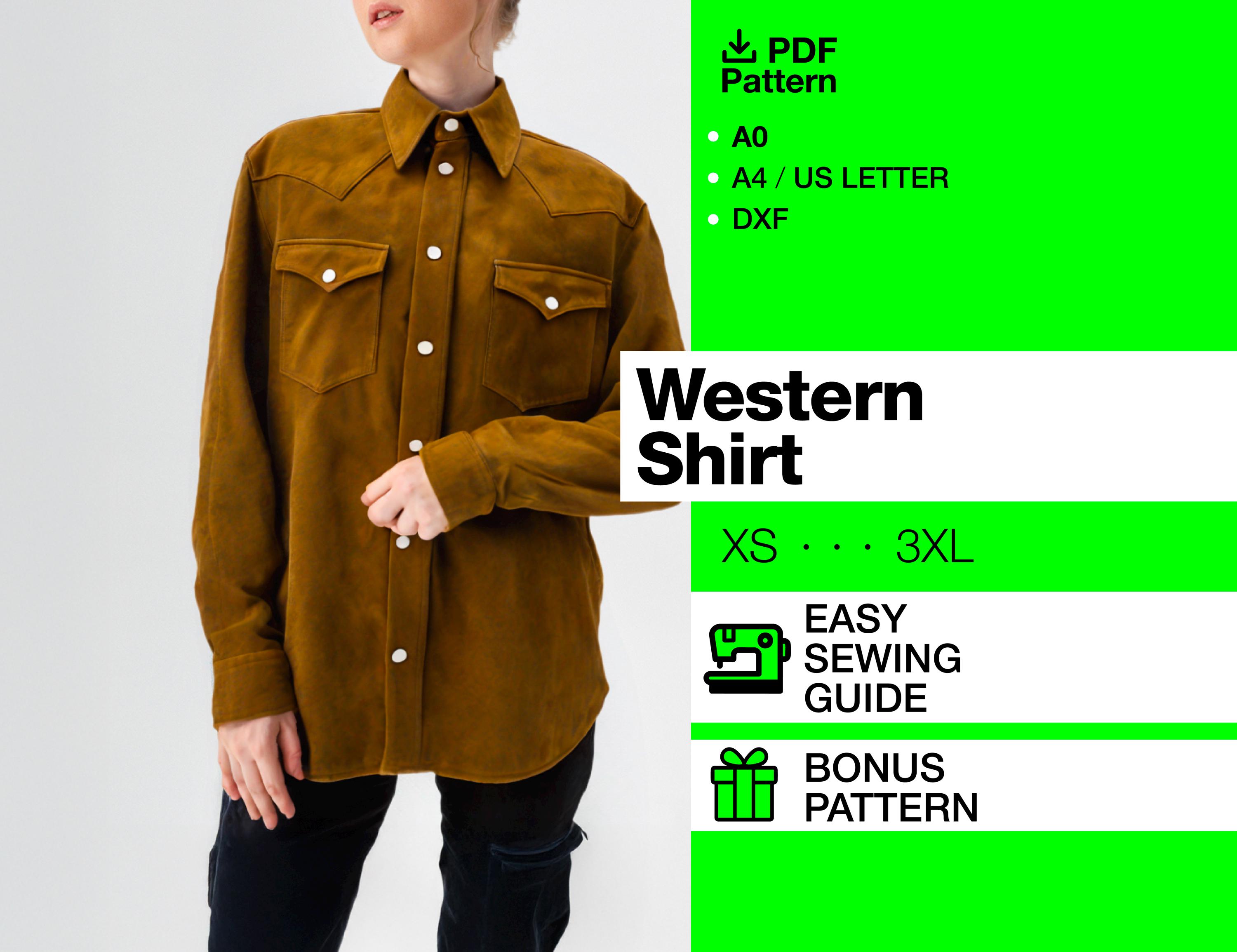Western Yoke Shirt Men - Etsy
