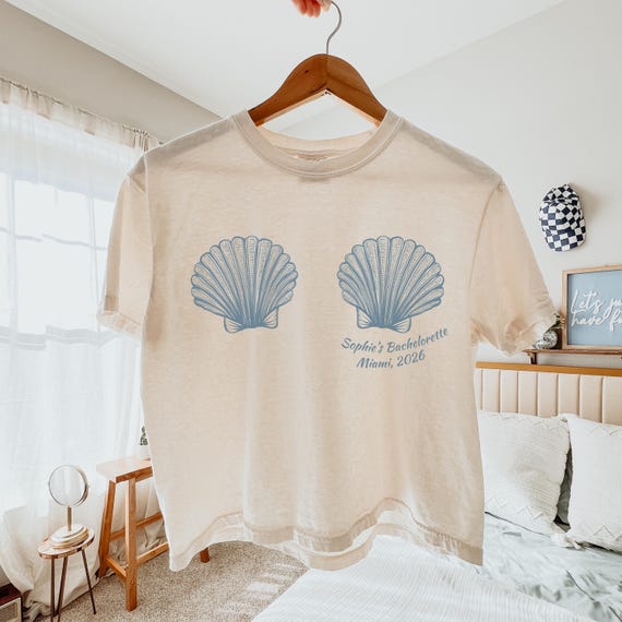 Custom Mermaid Bachelorette Boxy Tee, Coastal Bride Party Shirt, Personalized Last Splash Tee, Beach Bach Shirt