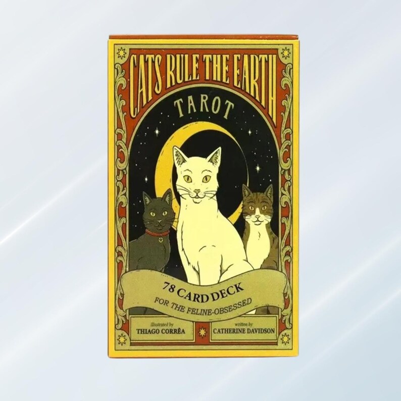 Tarot De Gatos 78 Cartas Español Cats Rule Earth Deck - Etsy Australia