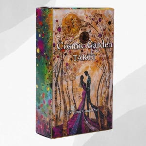 Cosmic Garden Tarot Deck – Divination & Party Oracle Card