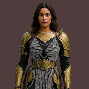 Fantasy Antique Woman Armor | Medieval Warrior Female Armor | Knight Lady Armor| Fully Functional Larp Costume