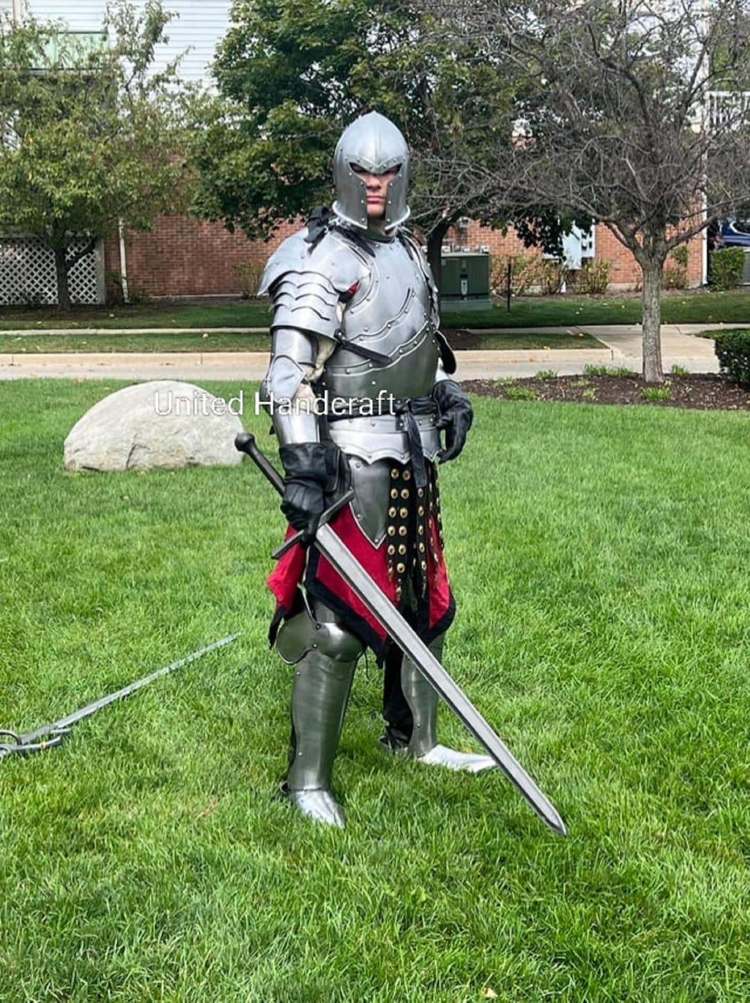 Medieval Knight Cosplay Full Body Armor | Fantasy Warrior Handmade ...