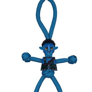 Llavero de paracord de Avatar Jake, Avatar, Amigo de paracord, Llavero, Llavero