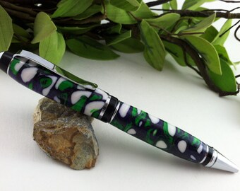 Carnival Fusion Hand-Crafted Writing Pen - FREE Engraving