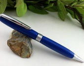 Bluebird - Vibrant Blue Groomsmen Favor Pen - Free Engraving