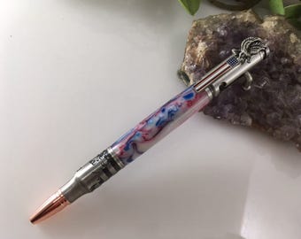 Patriotic Replica Bolt Action Bullet Cartridge Writing Pen - Free Engraving