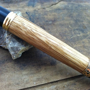 Authentic Jim Beam Oak Bourbon Barrel Stylus Pen Groomsmen Wedding Favor FREE Engraving image 5