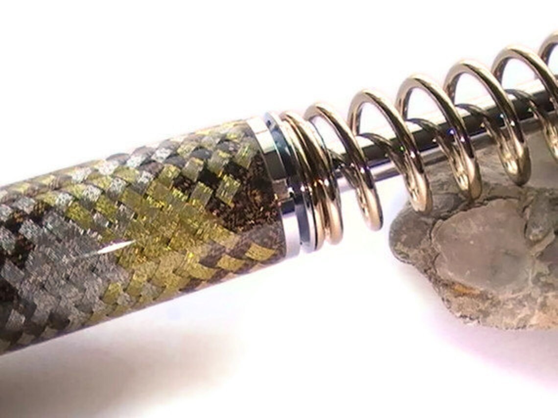 Revved up 24kt Gold Motorcycle Shock Absorber Pen With Etsy