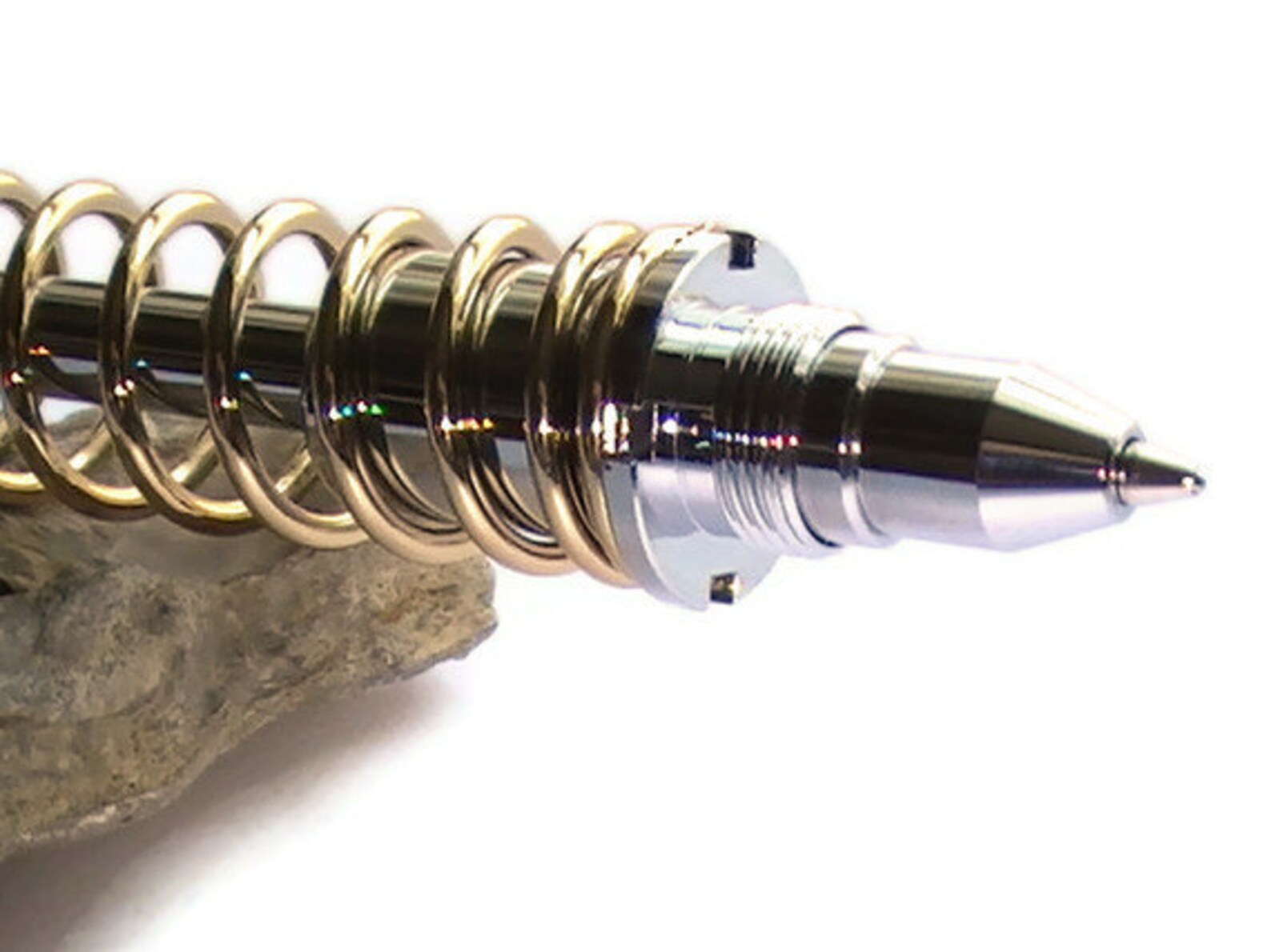Revved up 24kt Gold Motorcycle Shock Absorber Pen With Etsy