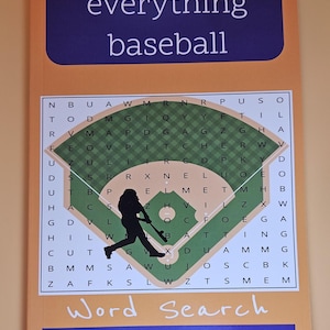Baseball Wortsuchbuch: Lustige Rätsel für Baseball Fans