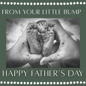 Biglietto d'auguri stampabile per la festa del papà di Bump