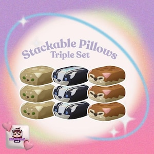 Palia Stapelbare Kissen Dreier Set